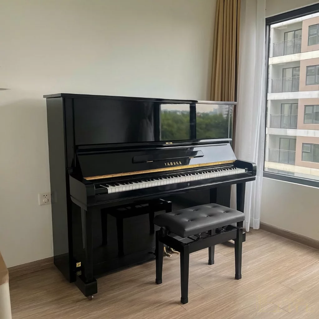 Yamaha U3E - Chân đàn trên đàn Yamaha U3E
