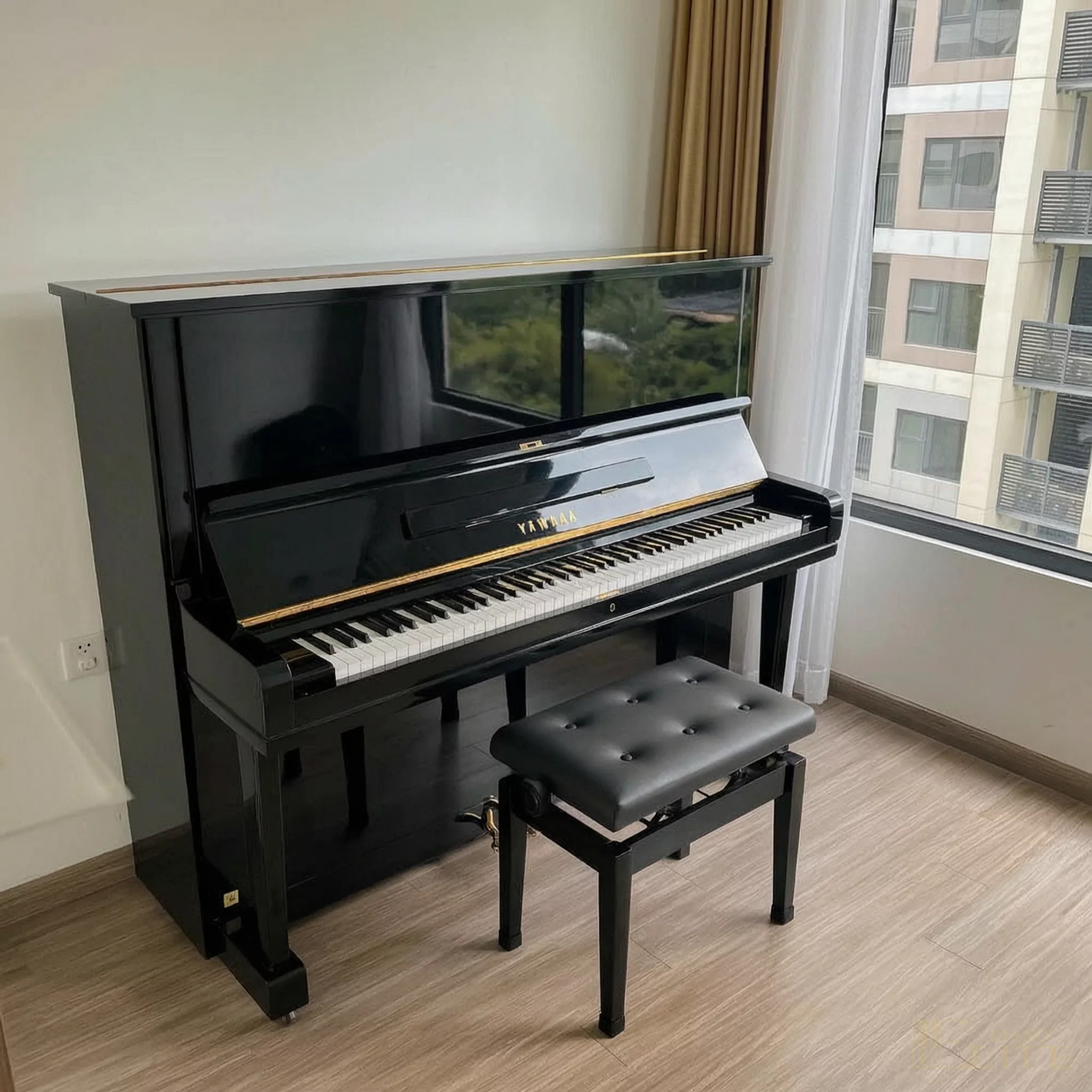 Yamaha U3E - Thiết kế đàn Yamaha U3E