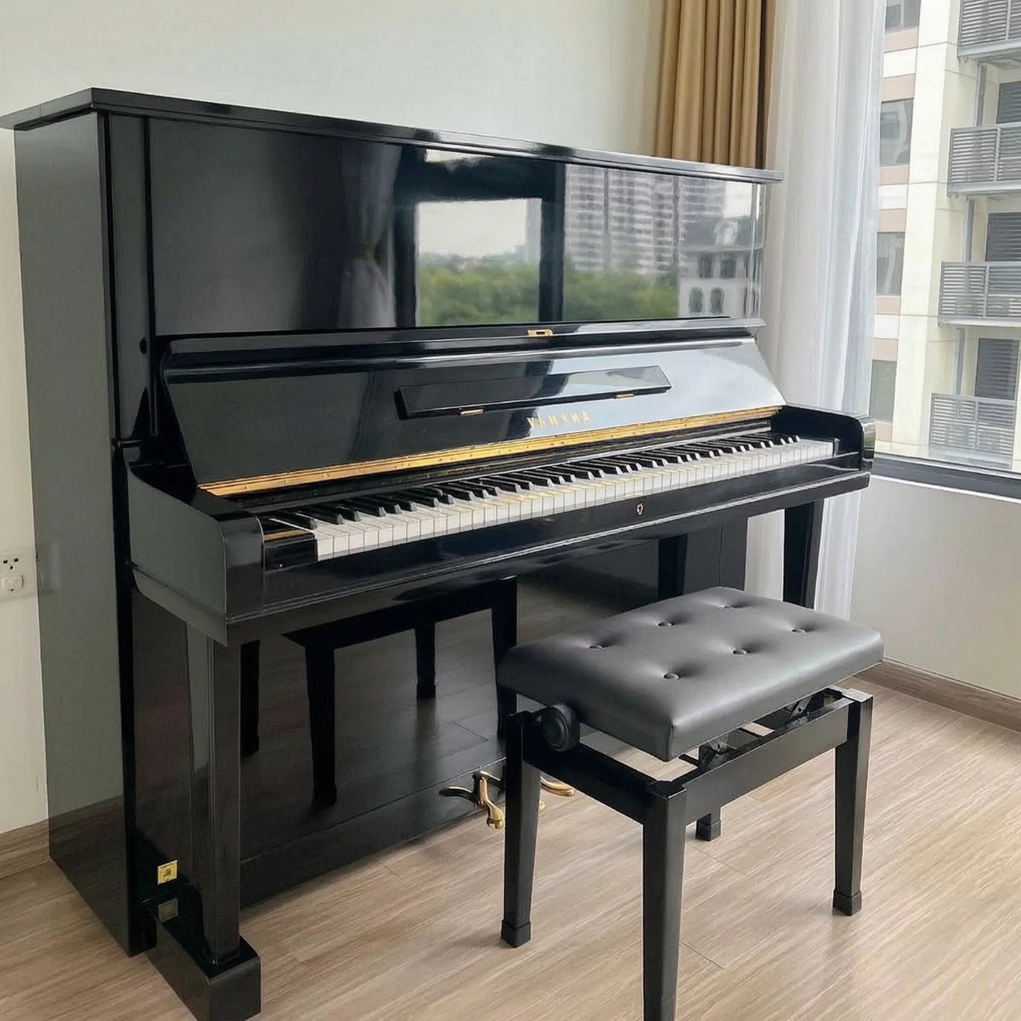 Yamaha U3E - Phím đàn trên đàn Yamaha U3E