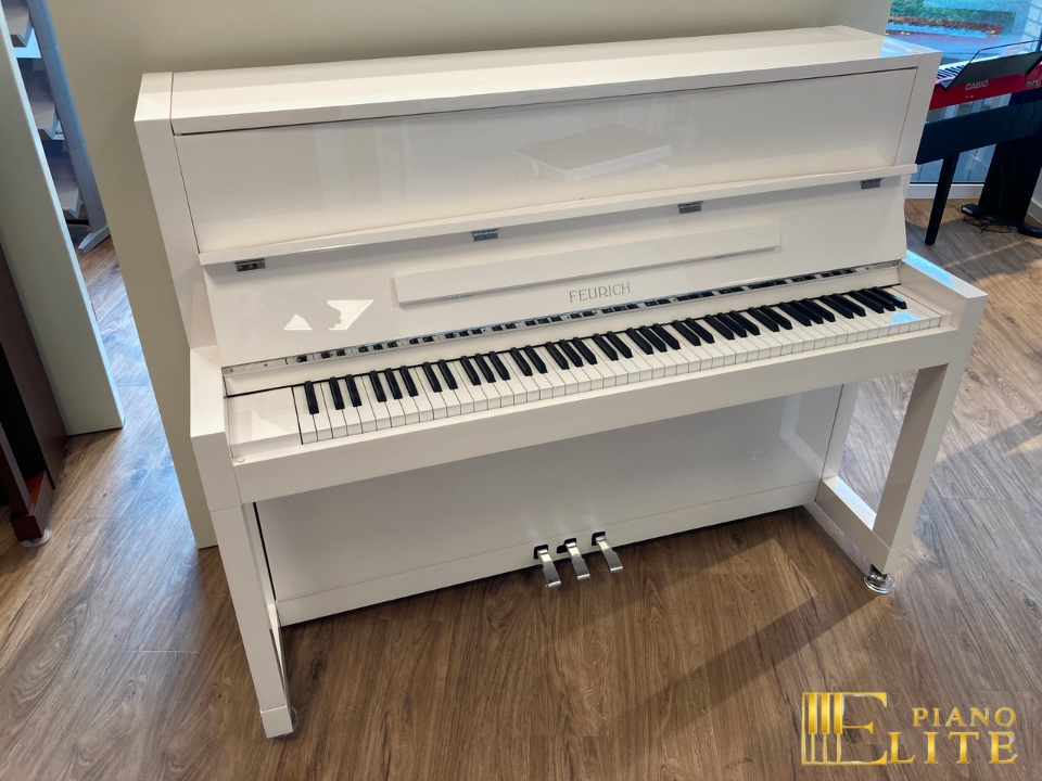 FEURICH 115 Premiere (White Polished)