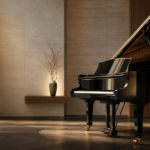 Đàn grand piano cao cấp trong không gian sang trọng