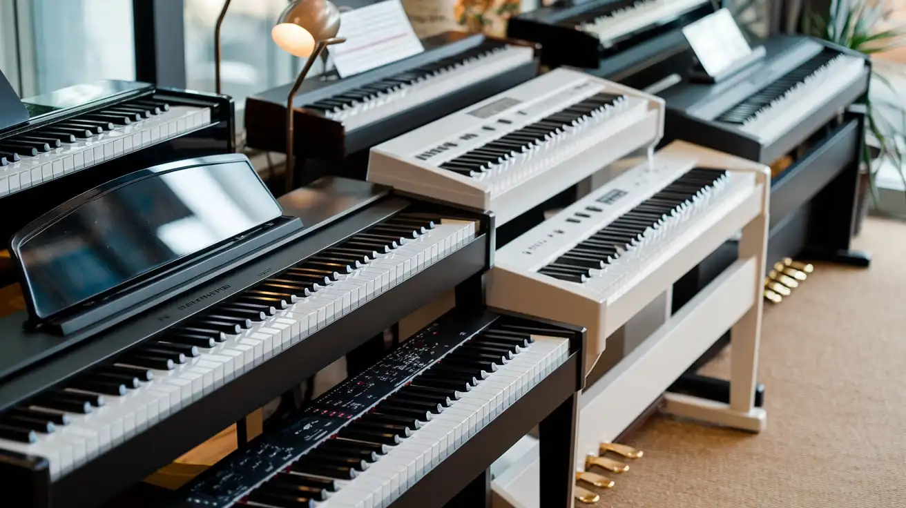 Thương Hiệu Piano Điện Hàng Đầu: Yamaha, Roland, Kawai, Casio