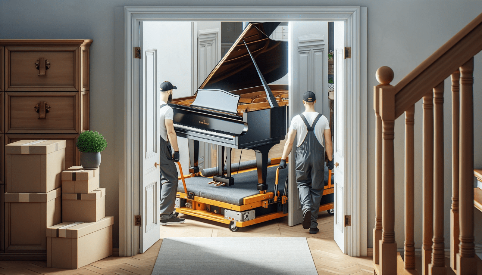 Vận Chuyển Và Lắp Đặt Grand Piano An Toàn