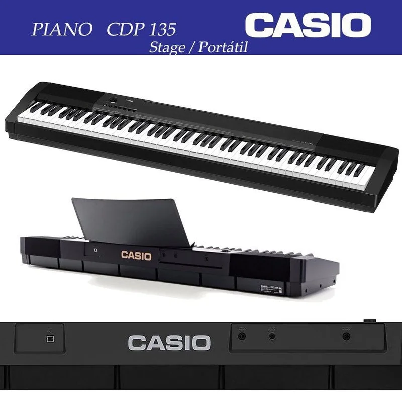 CASIO CDP-135 interior view