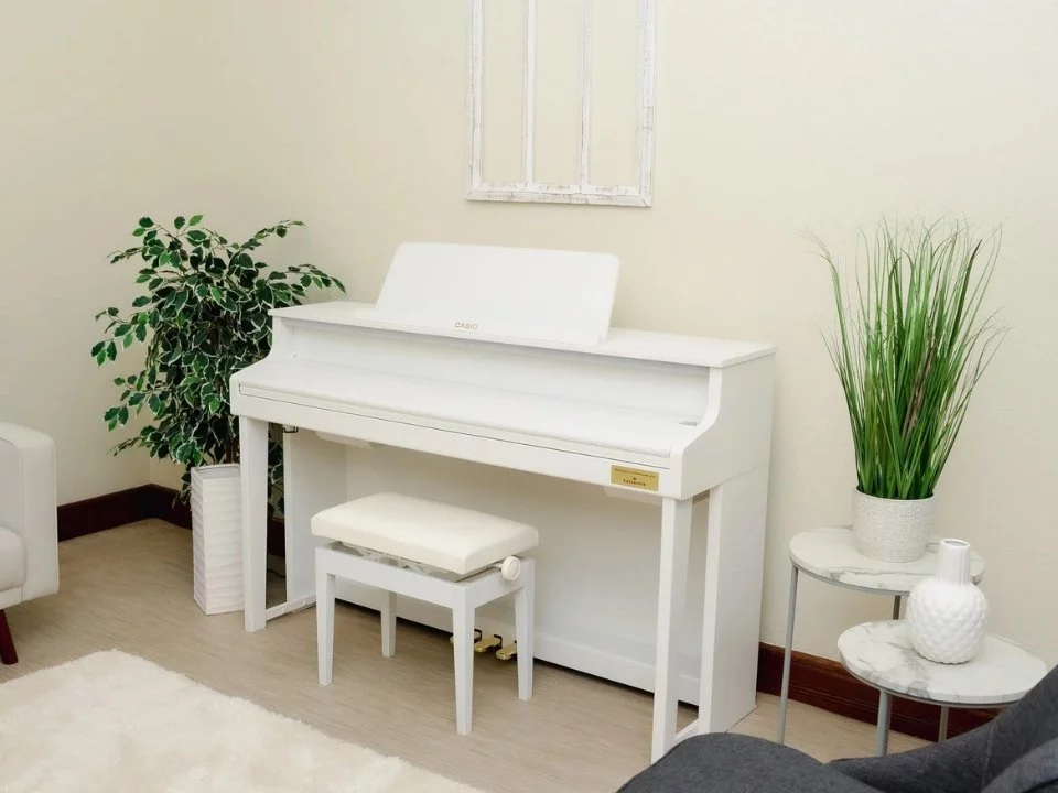 Review CASIO GP-310 WE – Hình ảnh thực tế tại showroom Nah Music