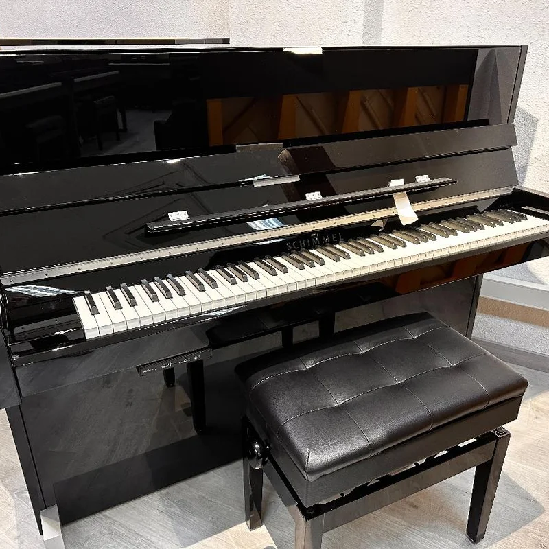 Đàn piano Schimmel Schimmel Classic C116 Modern (Brushed oak and black polished wood) – Chi tiết bàn phím