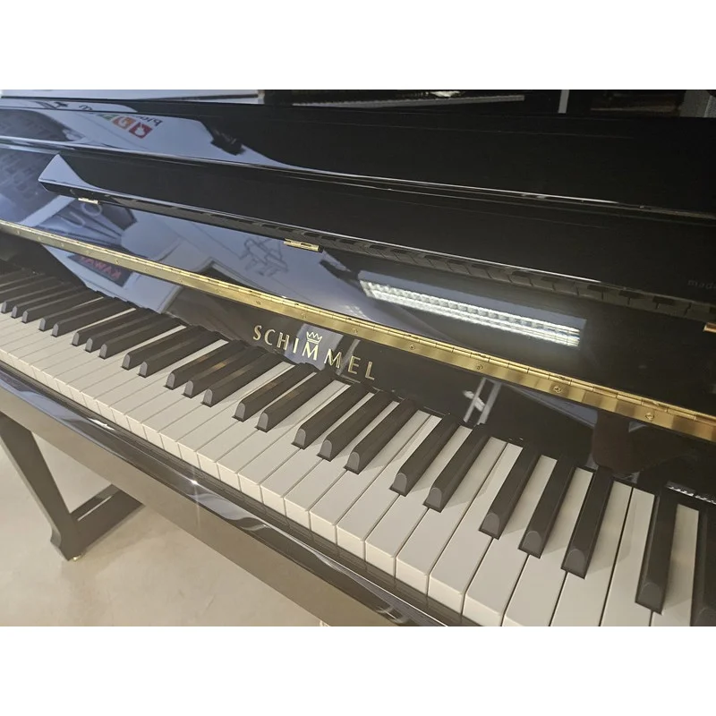 Review Schimmel Classic C116 Modern (Brushed oak and black polished wood) – Hình ảnh thực tế tại showroom Nah Music