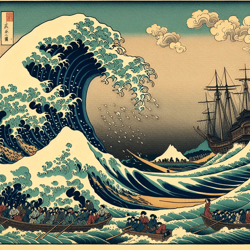 The Great Wave Off Kanagawa - Nah Music