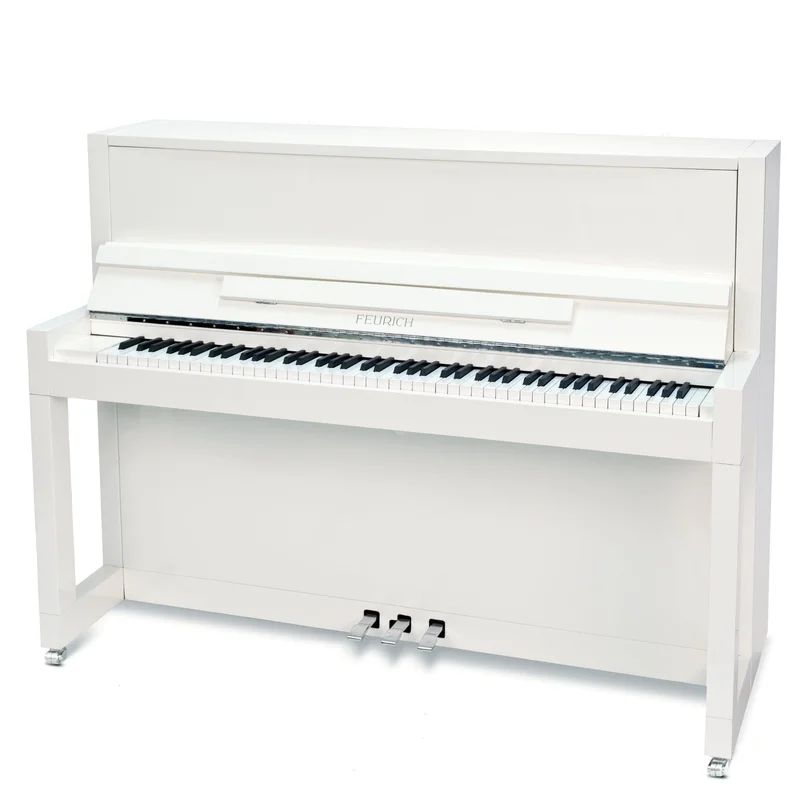 FEURICH 115 Premiere (White Polished) - Nah Music