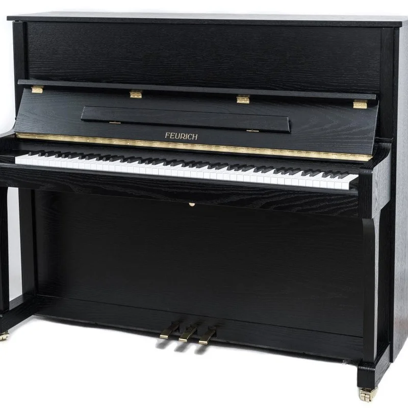 FEURICH 122 Universal (Black Polished - Chrome) - Nah Music