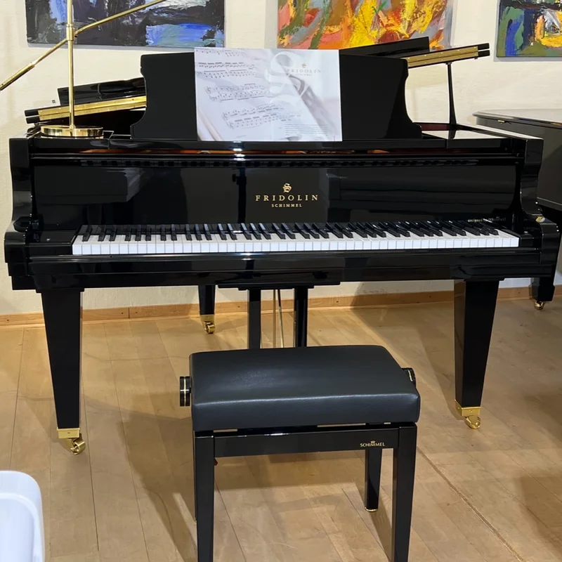 Review Fridolin Schimmel F156 Tradition (Ebony High Gloss) – Hình ảnh thực tế tại showroom Nah Music
