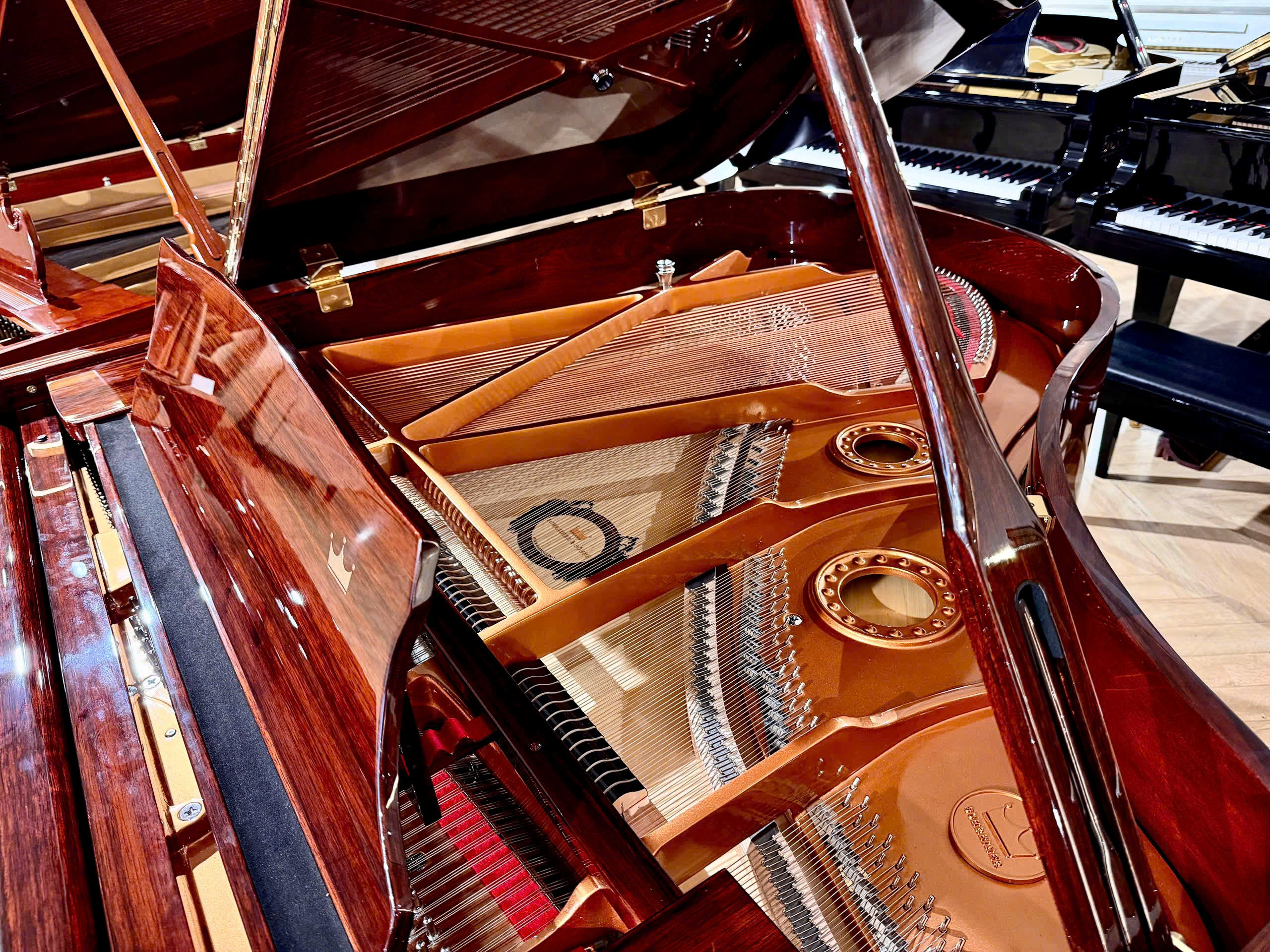 Đàn piano Schreiner & Söhne Schreiner & Söhne GP-170 (Macassar Ebony) – Chi tiết bàn phím