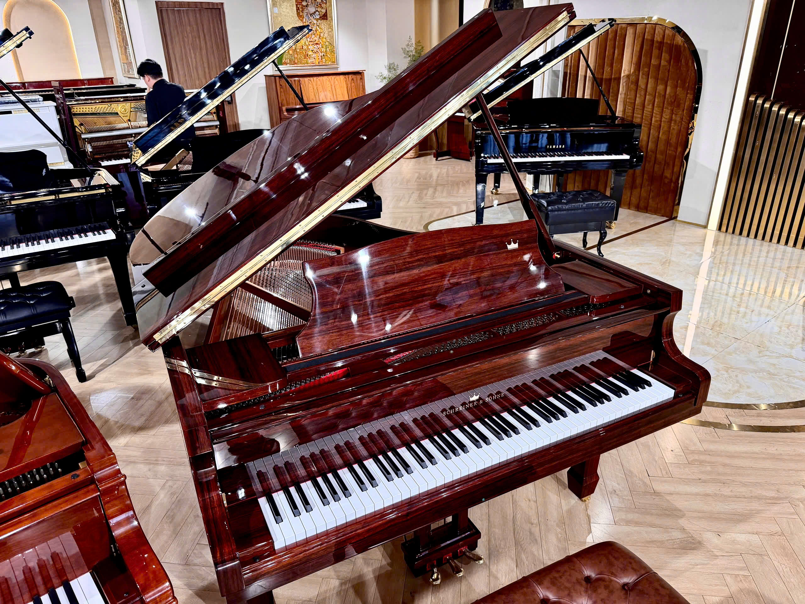Schreiner & Söhne GP-170 (Macassar Ebony) tại Nah Music TP.HCM – Không gian trưng bày