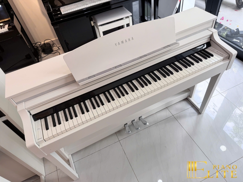 Đàn piano Yamaha YAMAHA CSP-170 WH (USED) – Chi tiết bàn phím