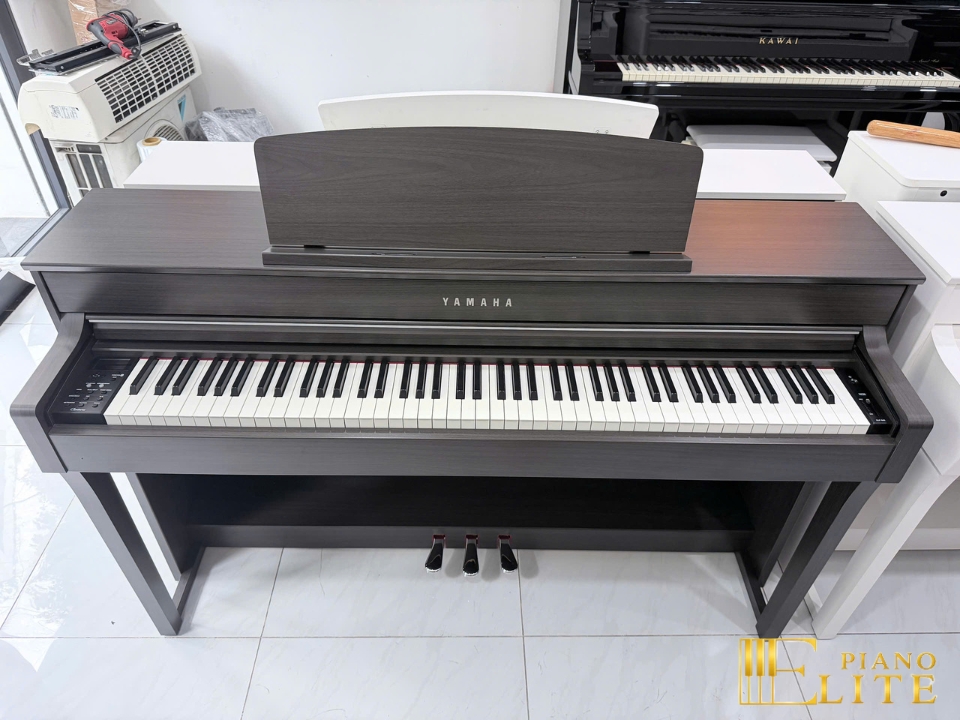 Đàn piano Yamaha YAMAHA CLP-645 DW – Chi tiết bàn phím
