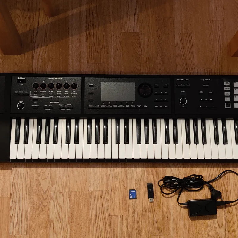 Đàn piano Roland ROLAND FA-06 – Chi tiết bàn phím