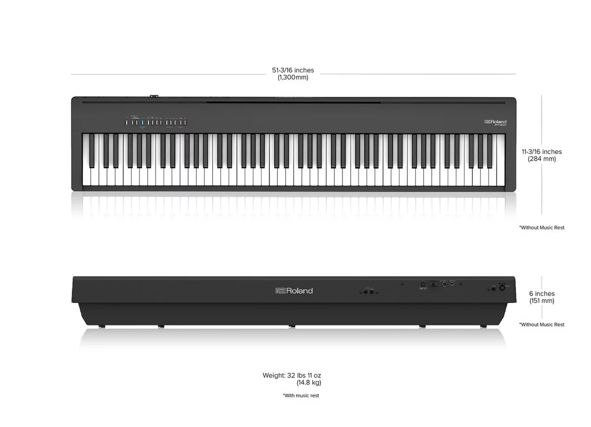 ROLAND FP-30X BK