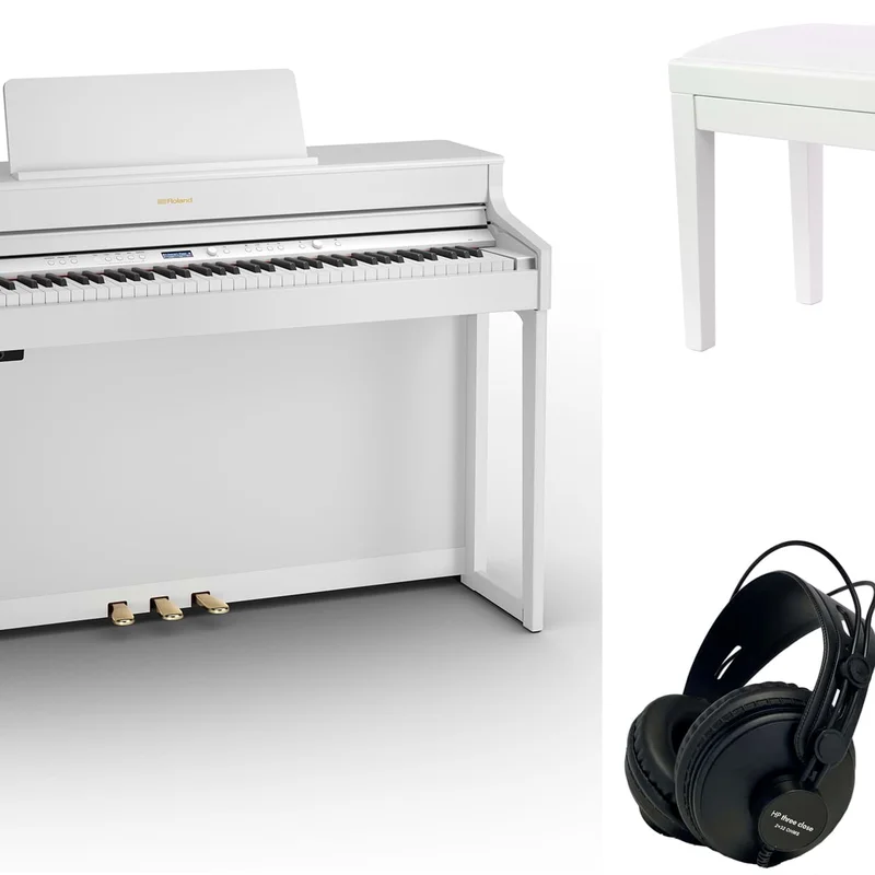 Review ROLAND HP-702 WH – Hình ảnh thực tế tại showroom Nah Music