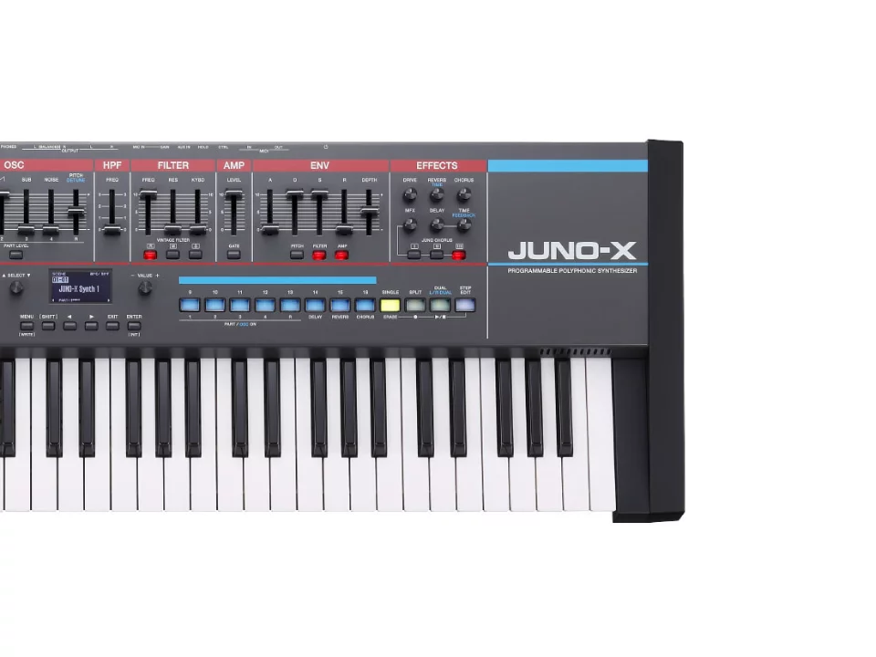 Review ROLAND JUNO-X – Hình ảnh thực tế tại showroom Nah Music