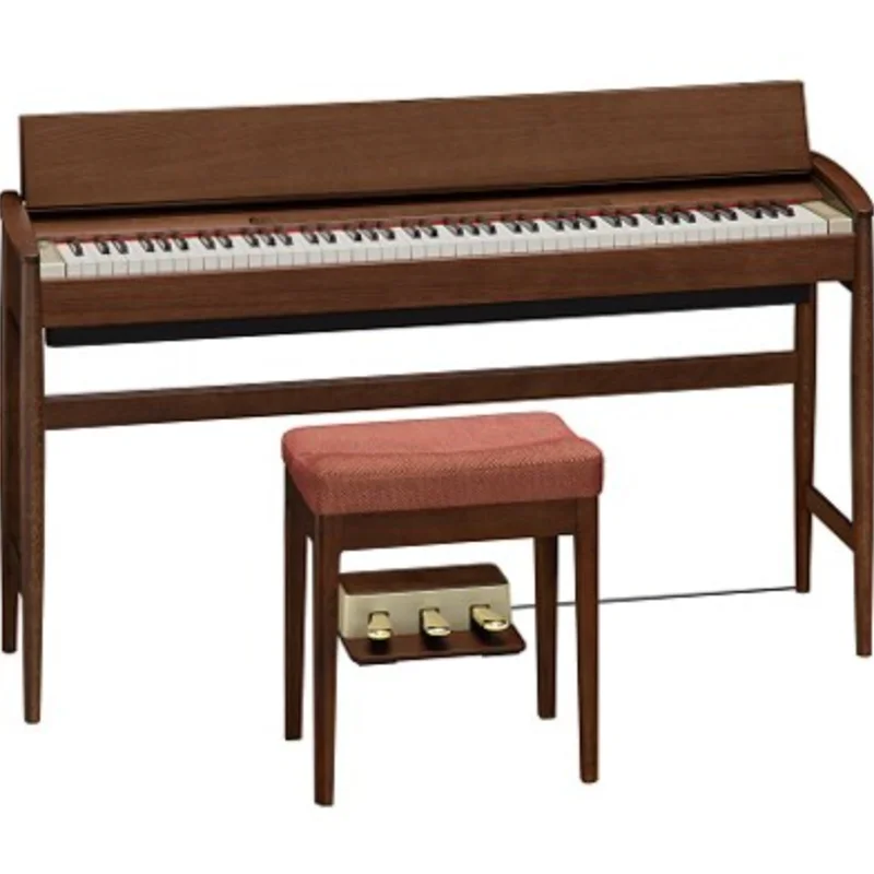 ROLAND KF-10 SB (used) – Mặt sau và hệ thống dây đàn Roland