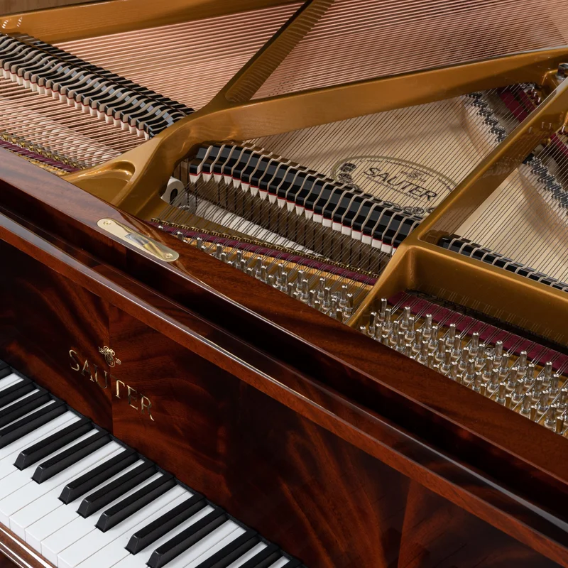 Đàn piano Sauter Sauter Alpha 160 Mahogany – Chi tiết bàn phím