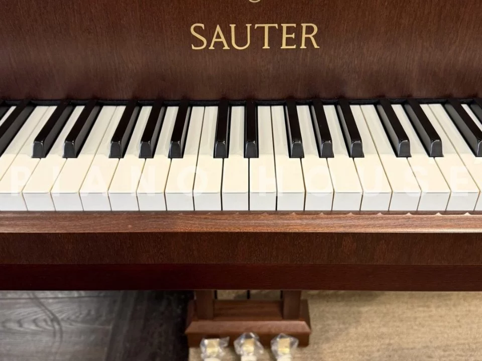 Sauter Delta 185 | Salon Grand Piano (Satin Mahogany)