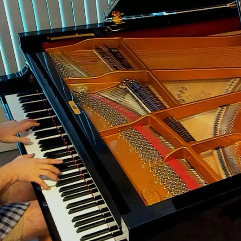 Đàn piano Seiler SE-186 FL – Chi tiết bàn phím