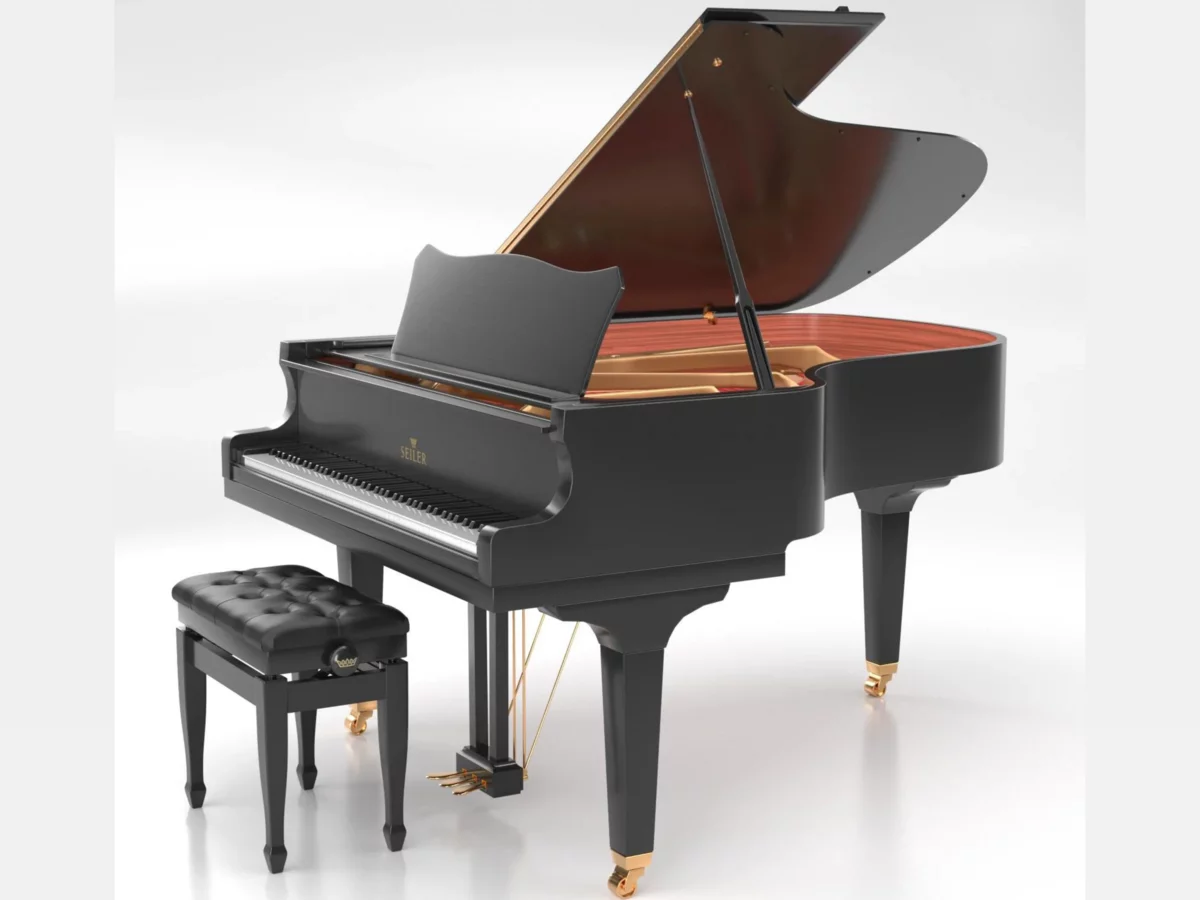 Đàn piano Seiler SE-186 MA – Chi tiết bàn phím