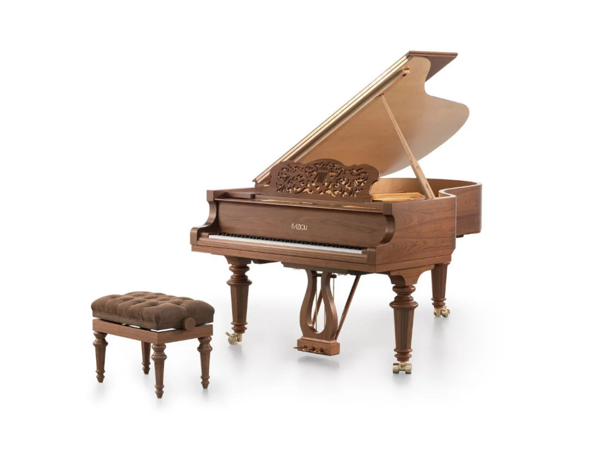 Fazioli Walnut Strauss
