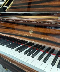 STEINWAY MODEL O-180 (Macassar & Polish Ebony)