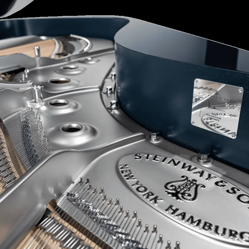 Đàn piano Steinway & Sons Steinway & Sons Noé Limited Edition (Midnight Blue) – Chi tiết bàn phím