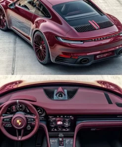 PORSCHE (Red)