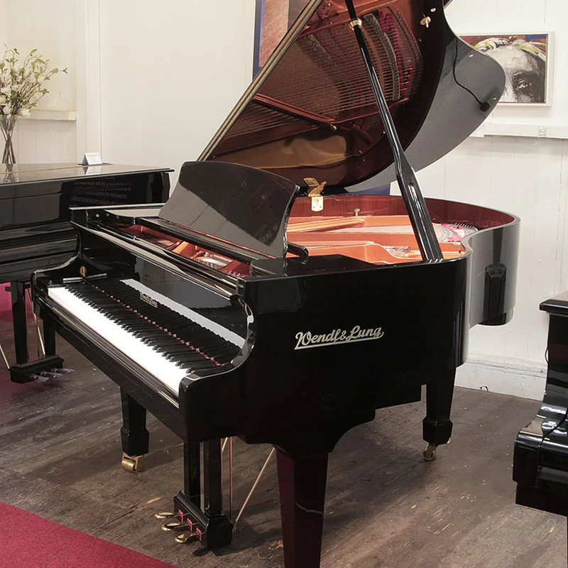 Đàn piano Wendl & Lung Wendl & Lung Mod.161 Professional I Mahogany – Chi tiết bàn phím