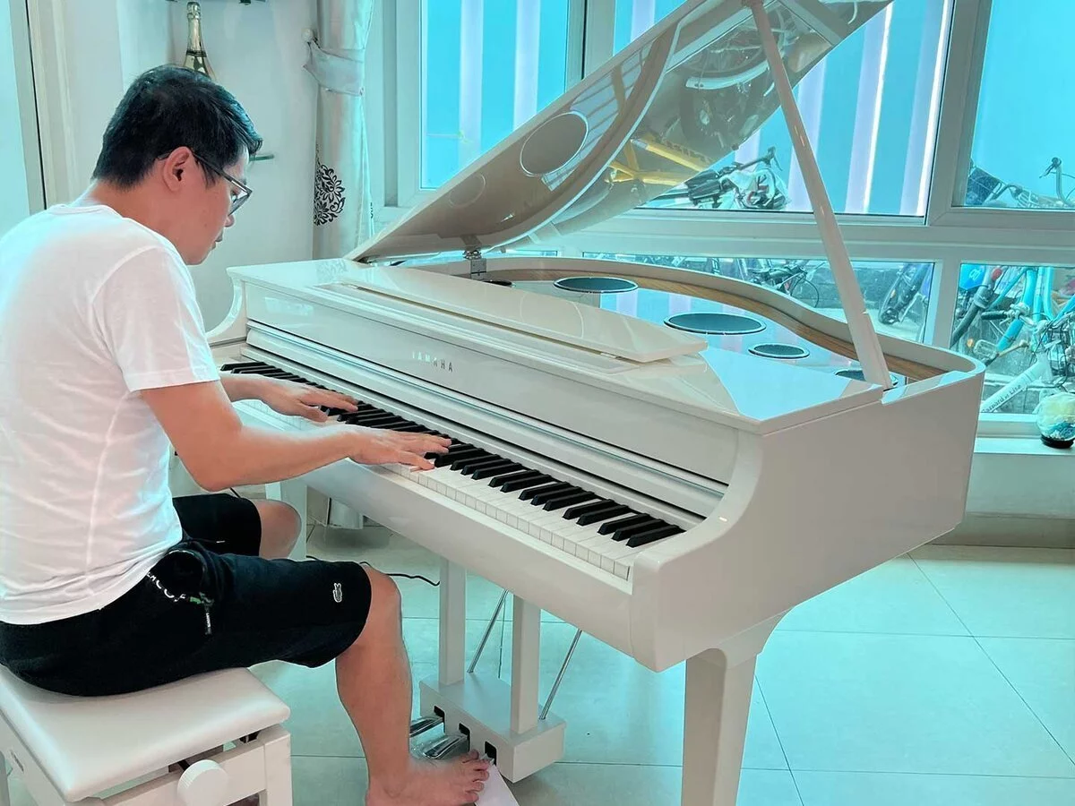 Đàn piano Yamaha YAMAHA CLP-795 GP WH – Chi tiết bàn phím