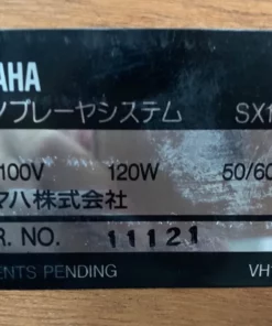 YAMAHA SX100 WnC